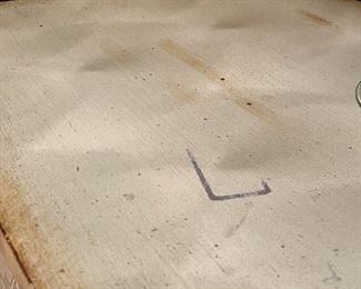 detail - please note mark on top