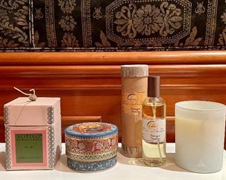 Item 226:  Lot of 2 New Candles, Soap & Room Spray:  $24