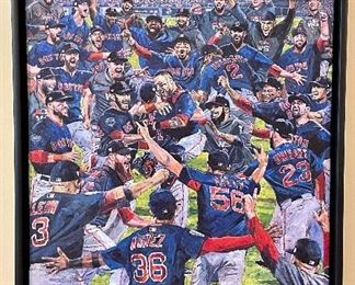 Item 199:  Opie Otterstad Red Sox Giclee 3/218 - 29.5" x 43:  $1950