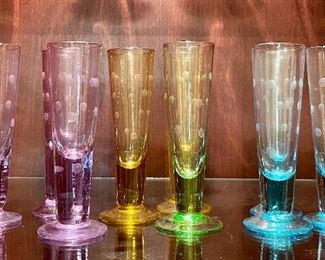 Item 350:  Set of 15 Vodka Shots (the other ones are on the next photo!):  $24 for all