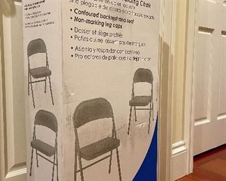Item 252:  (5) Boxes of Sudden Comfort Folding Chairs:  $15 per pair