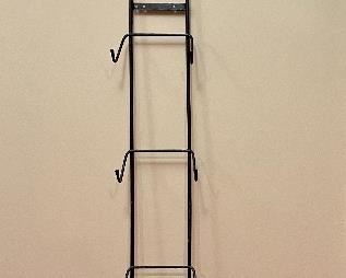 Item 265:  Mosaic Tile Plate Rack - 66.5":  $74