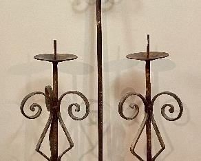 Item 266:  Shabby Chic Candelabra - 55":  $68