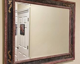 Item 274:  Decorative Hanging Mirror - 35" x 29":  $325