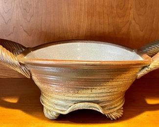 Item 94:  Darrell Finnegan Pottery Serving Dish:  $85