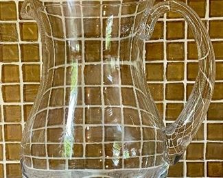 Item 290:  Tiffany & Co. Pitcher - 9.25": $45