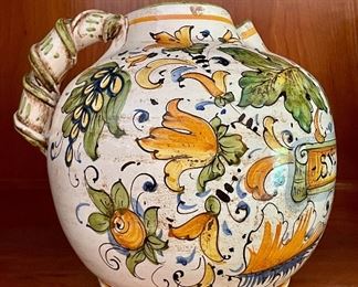 Item 292:  (2) Pitchers (Made in Italy) - 10": $45 for pair