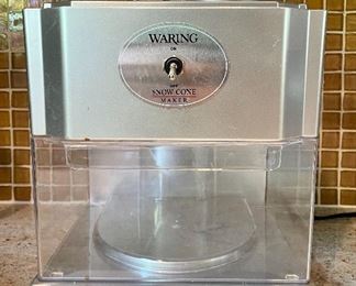 Item 298:  Waring Snow Cone Maker:  $38