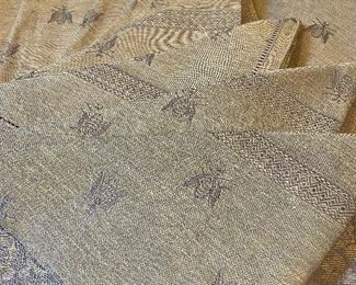 Item 315:  Set of 5 Linen Napkins & Placemats, Italy (Yellow):  $32