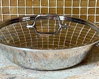 Item 339:  All Clad Double Handle Pan:  $38