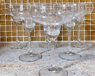 Item 352:  (6) Margarita Glasses:  $32