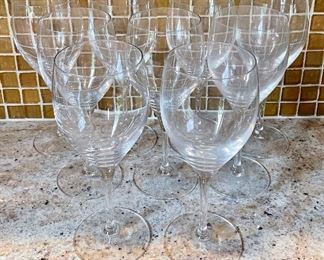 Item 355:  (9) Villeroy and Boch Wine Glasses: $65