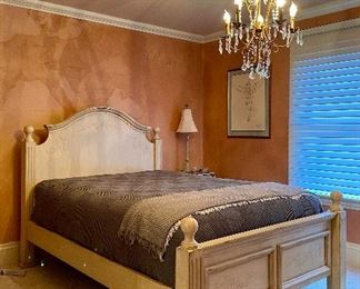 Item 48:  Hooker Furniture Queen Painted Bed:  $595