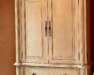 Item 433:  Hooker Seven Seas Armoire - 45.5"l x 23"w x 77.5"h:  $450