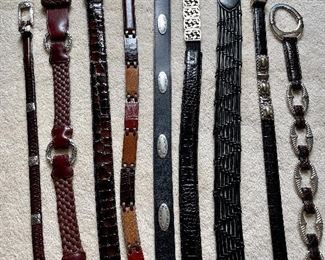 Item 498:  Brighton Leather Belts: $16 each