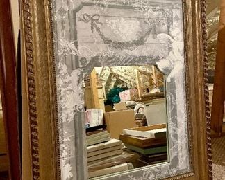 Item 517:  Large, GORGEOUS mirror - 31.5" x 39":  $325