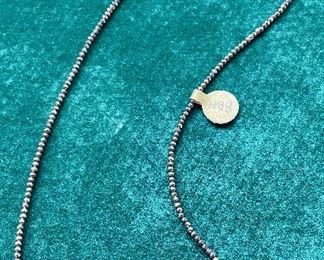 Item 460:  Jennifer Tuton Bead Necklace: $95