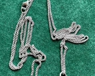 Item 464:  (2) Sterling Silver Texas Pendants: $24 each