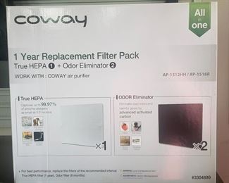 Item 536:  (3) Coway Replacement Filter's:  $38 ea.