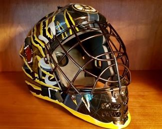 Item 538:  Autographed Tim Thomas Helmet:  $100