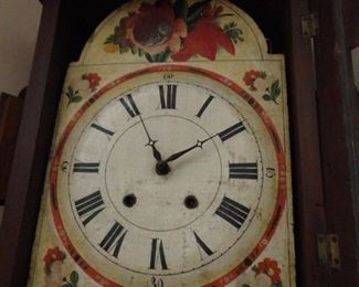The clock face is metal/Still looking for the key