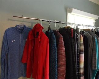 Closets of clothes