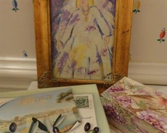 Beautiful soaps and bathroom items