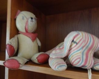 Vintage leather bear