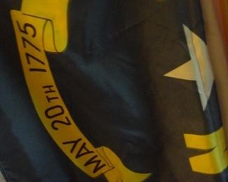 Different Vintage Flags from the South