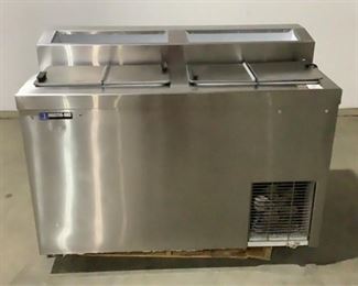 Located in: Chattanooga, TN
MFG Master-Bilt
Model 051F00030Y
Power (V-A-W-P) 115V, 60Hz, 3.0A, 1Ph
Ice Cream Freezer
Size (WDH) 54"x38"x31"
*Sold As Is Where Is*


SKU: A-4

Tested-Powers On