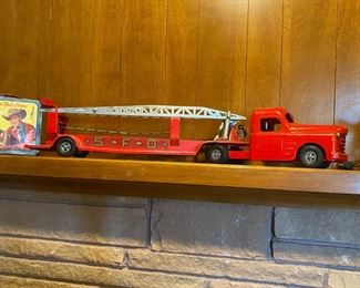 Vintage Structo Fire Truck