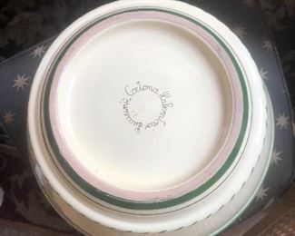 Cartona italian pottery 