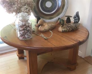 Rustic coffee table