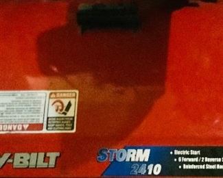 Troy Bilt Storm 2410 Snowblower w/24" Clearing & 179cc