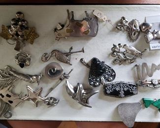 Sterling silver roaches