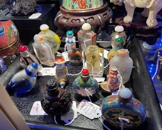 Snuff bottle collection