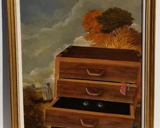 Elron Surrealist Oil