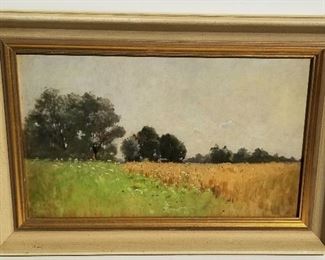 Gielt Meadow Landscape Oil