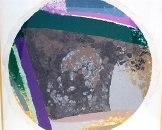 Large Friedel Dzubas 1982 Unique Painting