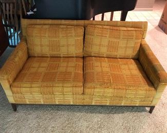 Mid-century/retro loveseat.