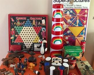 Vintage toys and games.