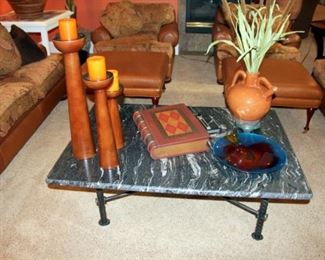 Granite Top Coffee Table