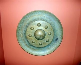 44" Bronze Charger Weighs Approx. 50 Pounds