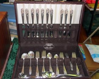 62 pcs. International Sterling Flatware Spring Glory Pattern