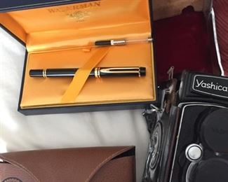 Waterman pen -old cameras