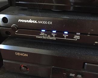 Denon stereo and more-lots of electronics