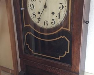 Seth Thomas time card punch clock-untested