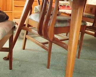 ACCENTS ON DOORS - GREAT DRAWER STORAGE - FANTASTIC PIECE OF MID-CENTURY MODERN - ALSO HAD MATCHING TABLE AND CHAIRS WITH CAPTION CHAIR