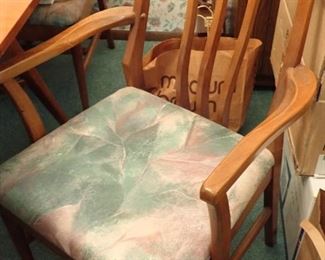 ACCENTS ON DOORS - GREAT DRAWER STORAGE - FANTASTIC PIECE OF MID-CENTURY MODERN - ALSO HAD MATCHING TABLE AND CHAIRS WITH CAPTION CHAIR