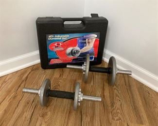 Dumbbells - Adjustable Set 